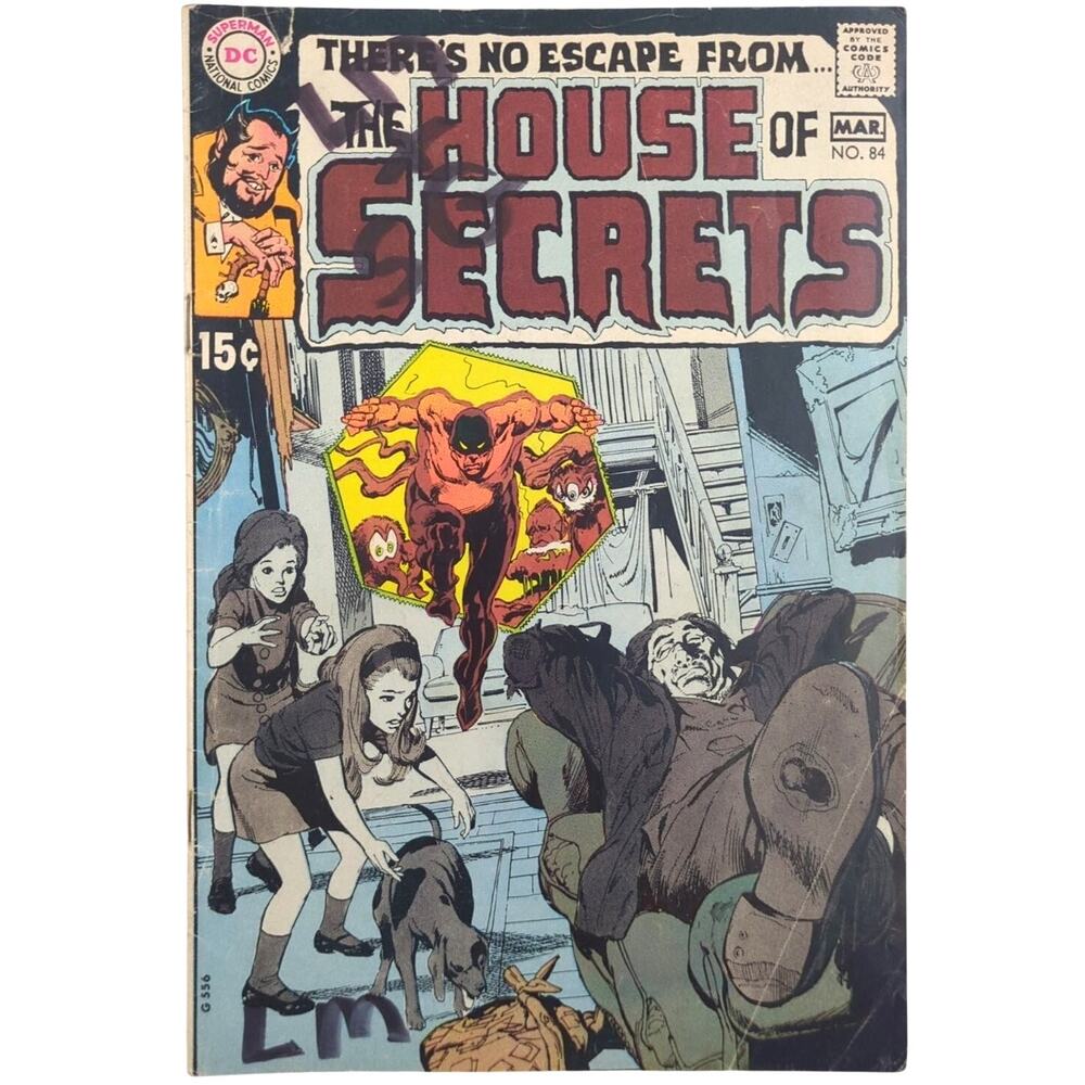 House of Secrets #84 DC Comics Bronze Age Horror Mystery Neal Adams Cover Marks
